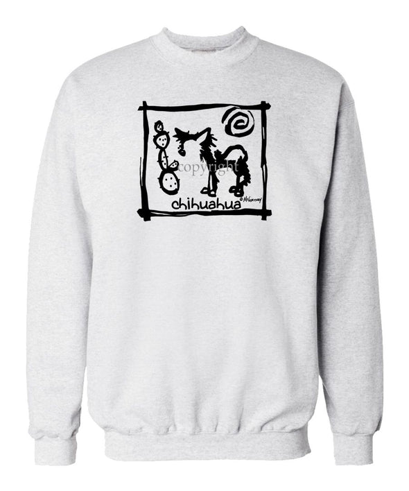Chihuahua  Longhaired - Cavern Canine - Sweatshirt