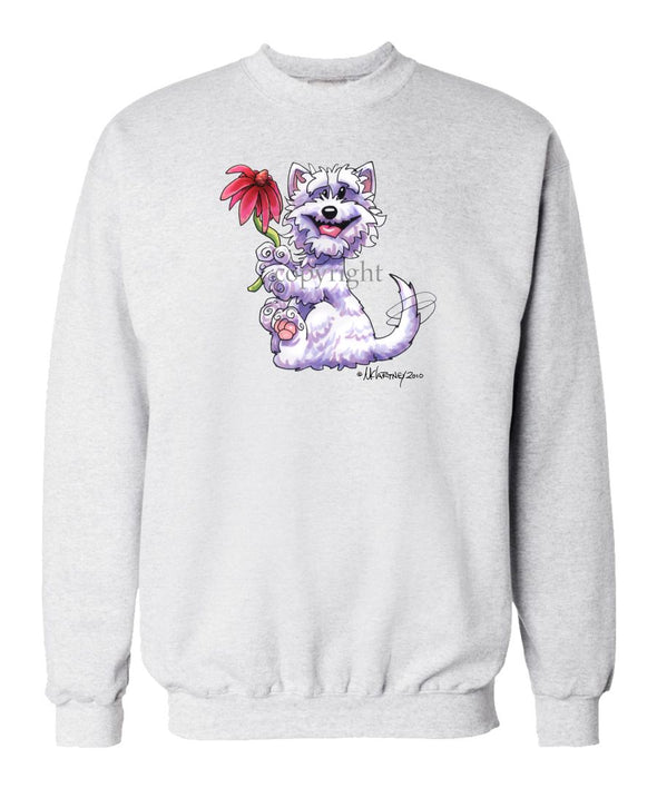 West Highland Terrier - Mimsys Garden - Mike's Faves - Sweatshirt