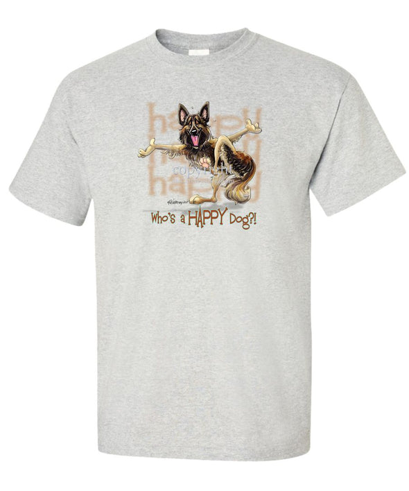 Belgian Tervuren - Who's A Happy Dog - T-Shirt