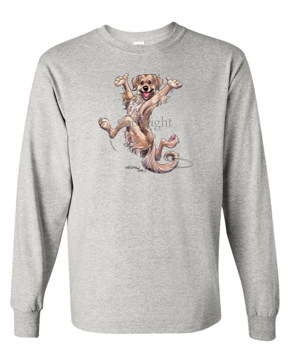 Golden Retriever - Happy Dog - Long Sleeve T-Shirt