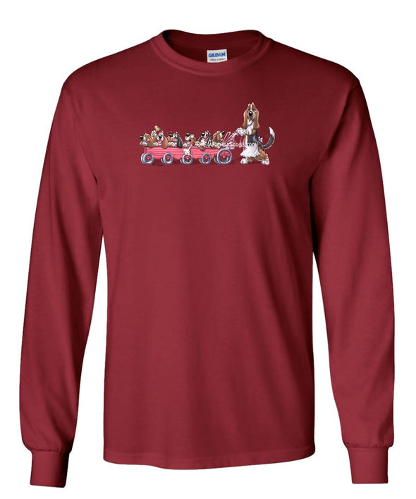 Basset Hound - Puppy Stroller - Mike's Faves - Long Sleeve T-Shirt