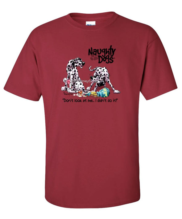 Dalmatian - Naughty Dogs - Mike's Faves - T-Shirt