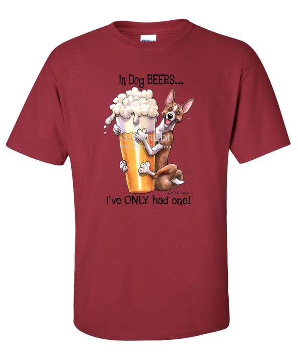 Basenji - Dog Beers - T-Shirt
