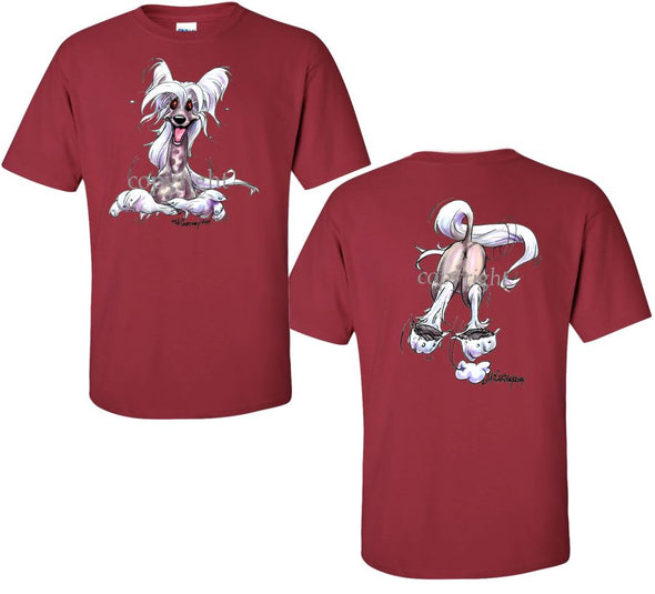 Chinese Crested - Coming and Going - T-Shirt (Double Sided)