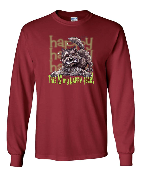 Cairn Terrier - 2 - Who's A Happy Dog - Long Sleeve T-Shirt