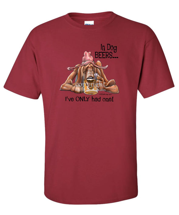 Bloodhound - Dog Beers - T-Shirt