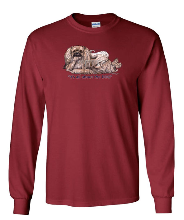 Pekingese - All About The Dog - Long Sleeve T-Shirt