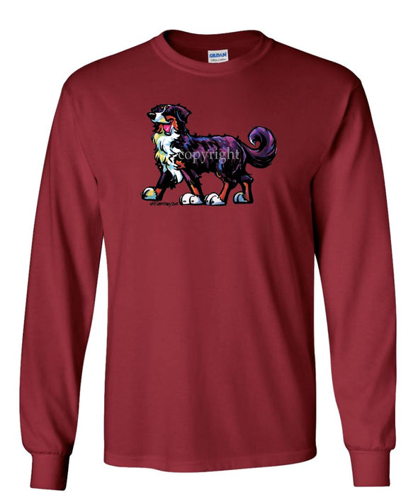 Bernese Mountain Dog - Cool Dog - Long Sleeve T-Shirt