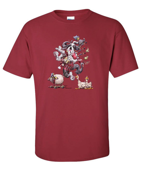 Bearded Collie - Bagpipes - Mike's Faves - T-Shirt