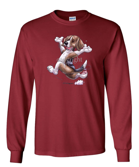 Beagle - Happy Dog - Long Sleeve T-Shirt