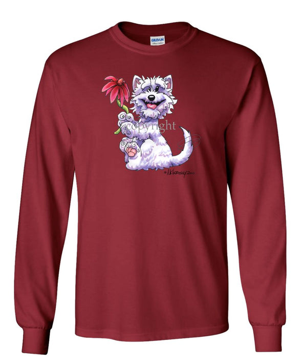 West Highland Terrier - Mimsys Garden - Mike's Faves - Long Sleeve T-Shirt