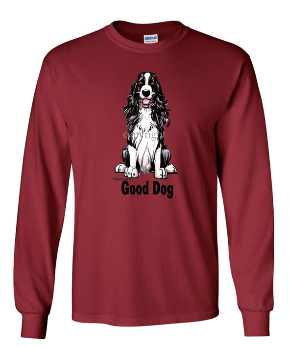 English Springer Spaniel - Good Dog - Long Sleeve T-Shirt