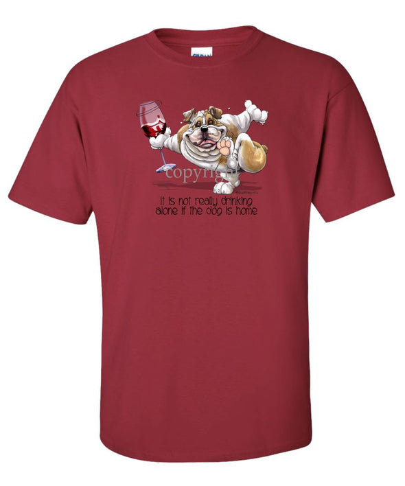 Bulldog - It's Drinking Alone 2 - T-Shirt