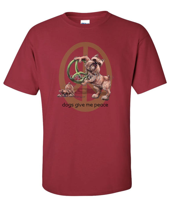 Brussels Griffon - Peace Dogs - T-Shirt