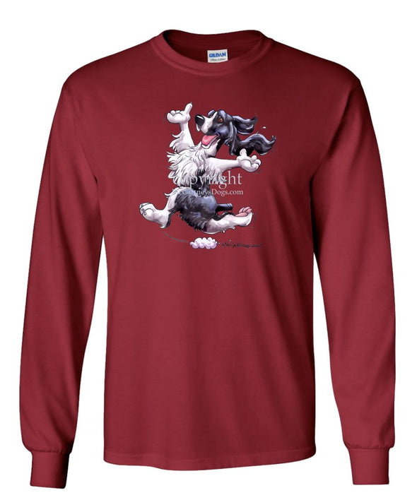 English Springer Spaniel - Happy Dog - Long Sleeve T-Shirt