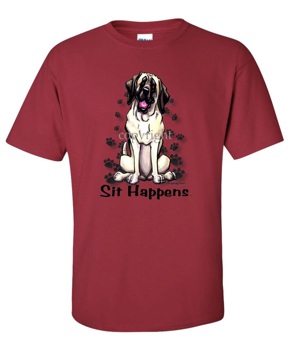 Mastiff - Sit Happens - T-Shirt