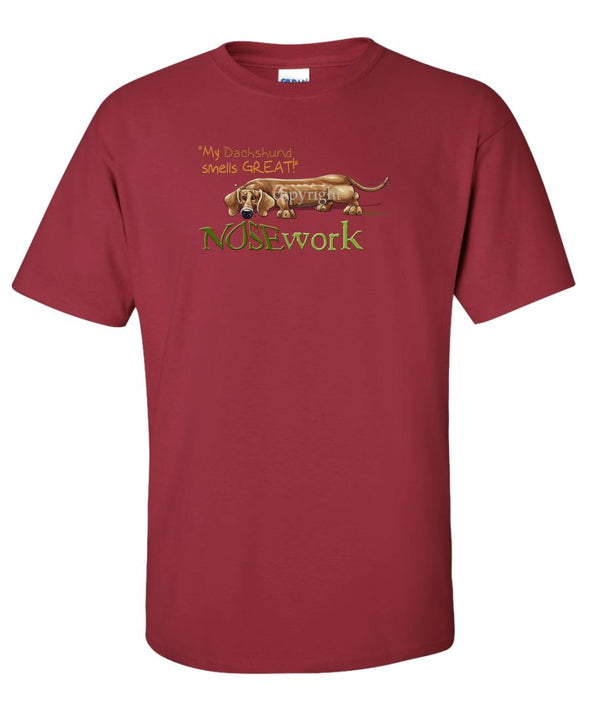 Dachshund - Nosework - T-Shirt