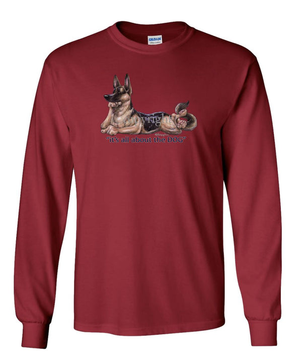 German Shepherd - All About The Dog - Long Sleeve T-Shirt