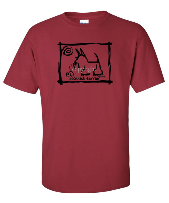 Scottish Terrier - Cavern Canine - T-Shirt
