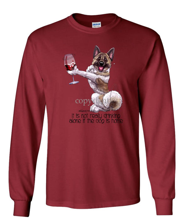 Akita - It's Not Drinking Alone - Long Sleeve T-Shirt