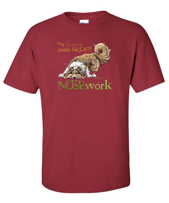 Shetland Sheepdog - Nosework - T-Shirt