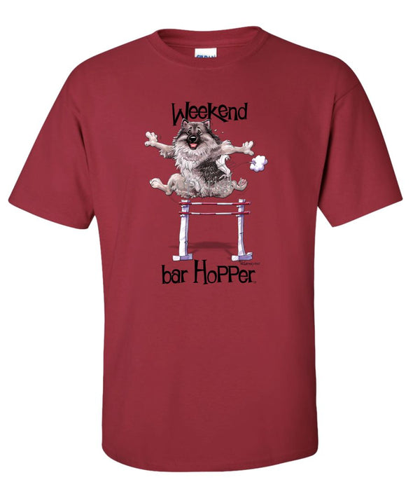 Keeshond - Weekend Barhopper - T-Shirt