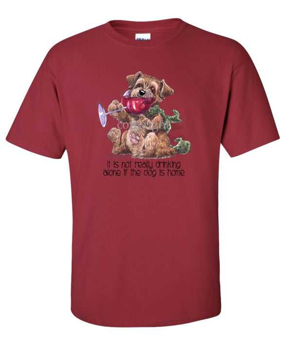 Norfolk Terrier - It's Not Drinking Alone - T-Shirt