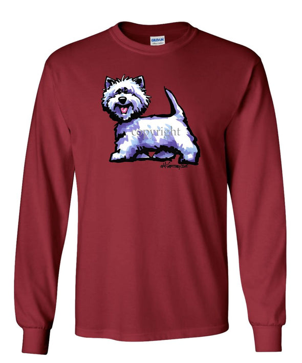 West Highland Terrier - Cool Dog - Long Sleeve T-Shirt