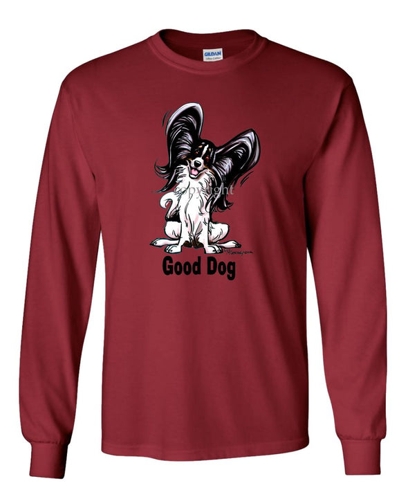 Papillon - Good Dog - Long Sleeve T-Shirt