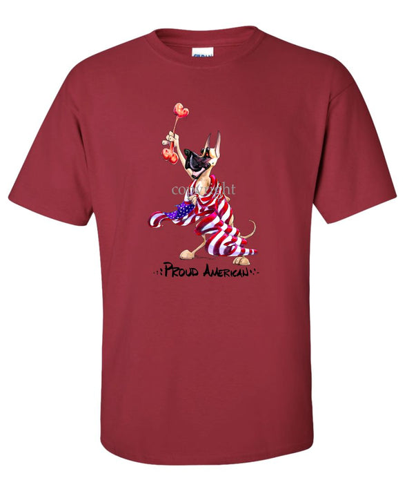 Great Dane - Proud American - T-Shirt