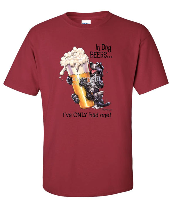 English Cocker Spaniel - Dog Beers - T-Shirt