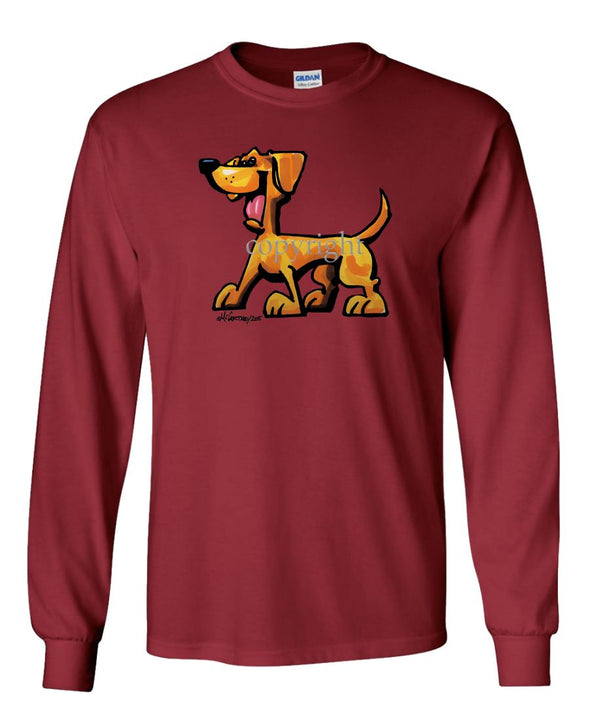 Labrador Retriever  Yellow - Cool Dog - Long Sleeve T-Shirt