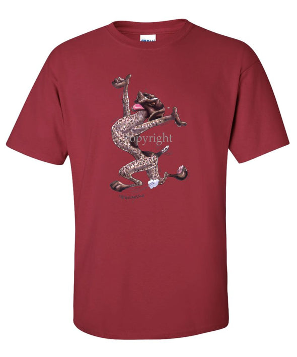 German Shorthaired Pointer - Happy Dog - T-Shirt