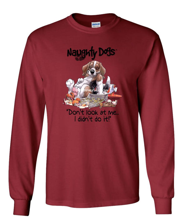 Beagle - Naughty Dogs - Mike's Faves - Long Sleeve T-Shirt