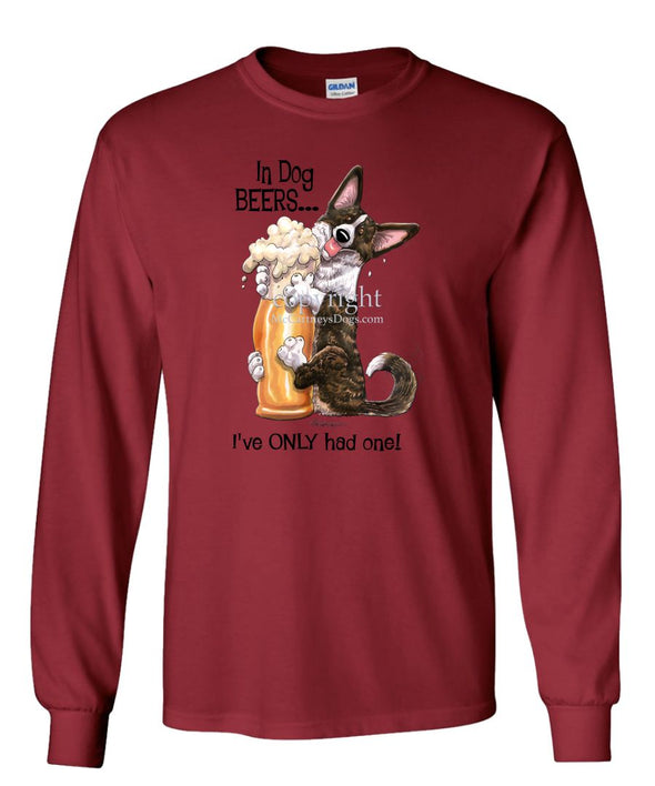 Welsh Corgi Cardigan - Dog Beers - Long Sleeve T-Shirt