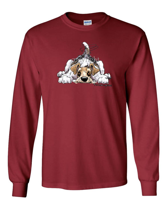 Wire Fox Terrier - Rug Dog - Long Sleeve T-Shirt