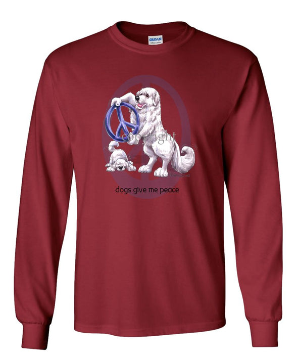 Great Pyrenees - Peace Dogs - Long Sleeve T-Shirt