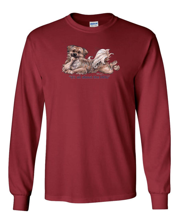 Tibetan Spaniel - All About The Dog - Long Sleeve T-Shirt