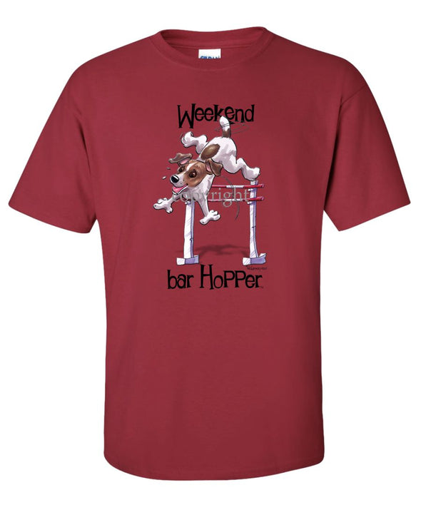 Jack Russell Terrier  Smooth - Weekend Barhopper - T-Shirt