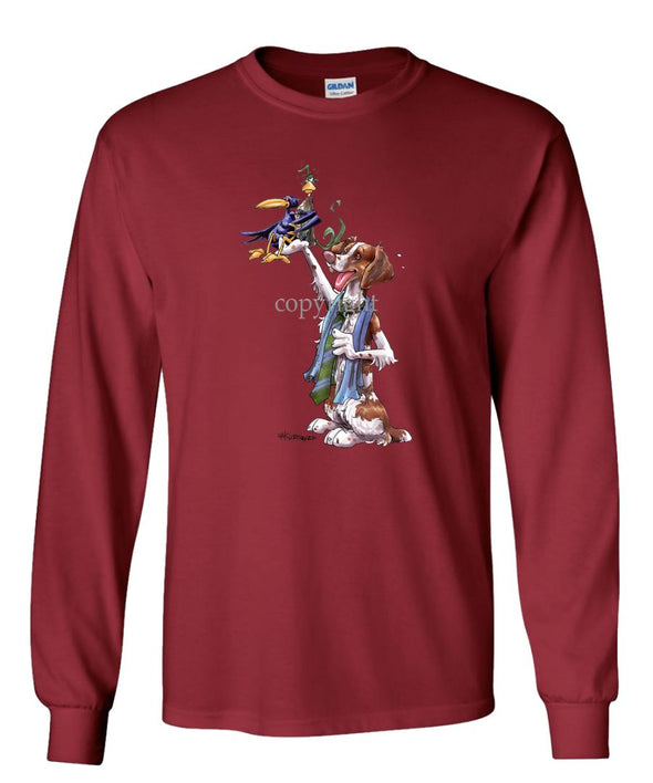 Brittany - Holding Crow - Mike's Faves - Long Sleeve T-Shirt