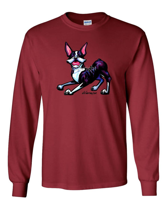 Boston Terrier - Cool Dog - Long Sleeve T-Shirt