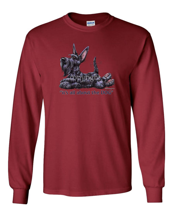 Scottish Terrier - All About The Dog - Long Sleeve T-Shirt