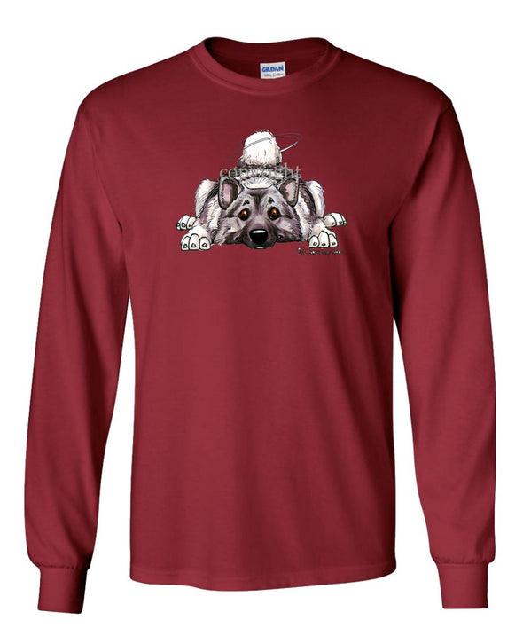Norwegian Elkhound - Rug Dog - Long Sleeve T-Shirt