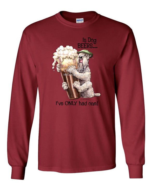Soft Coated Wheaten - Dog Beers - Long Sleeve T-Shirt
