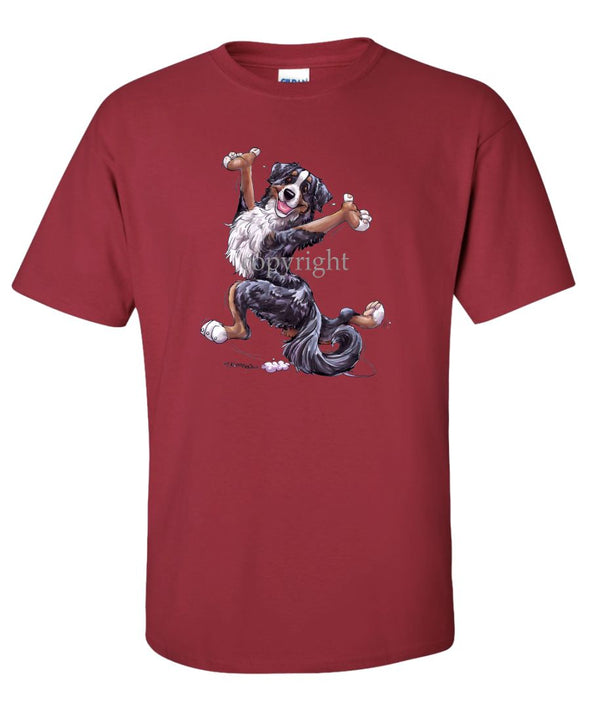 Bernese Mountain Dog - Happy Dog - T-Shirt