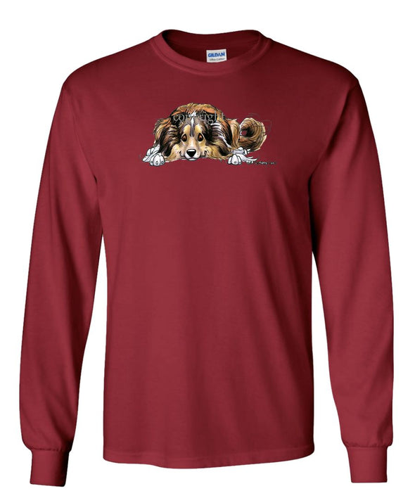 Shetland Sheepdog - Rug Dog - Long Sleeve T-Shirt