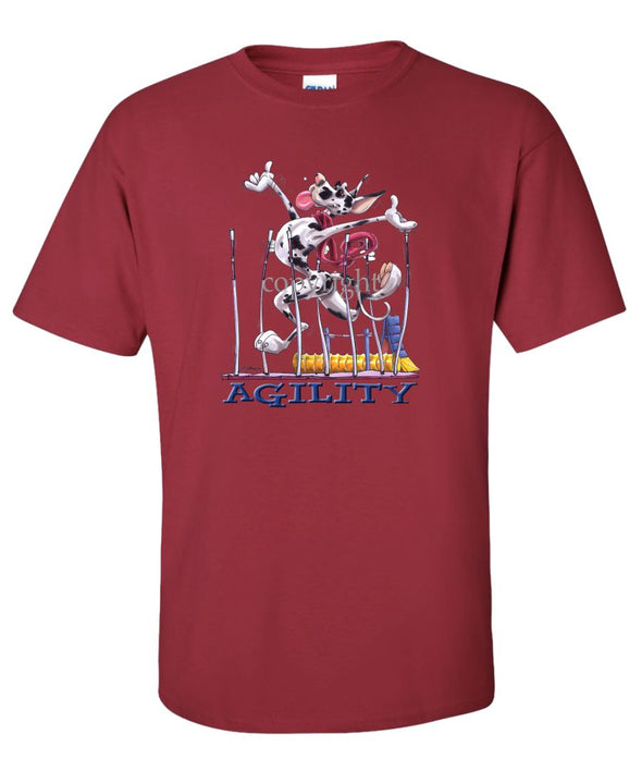 Great Dane  Harlequin - Agility Weave II - T-Shirt
