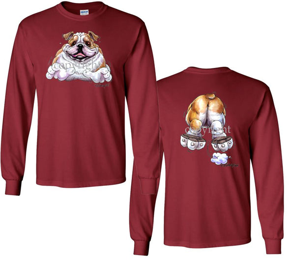 Bulldog - Coming and Going - Long Sleeve T-Shirt (Double Sided)