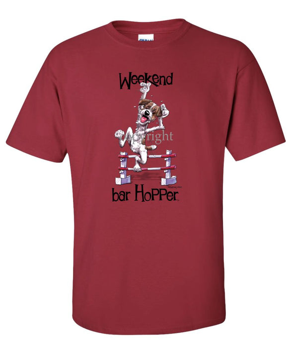 Jack Russell Terrier - Weekend Barhopper - T-Shirt