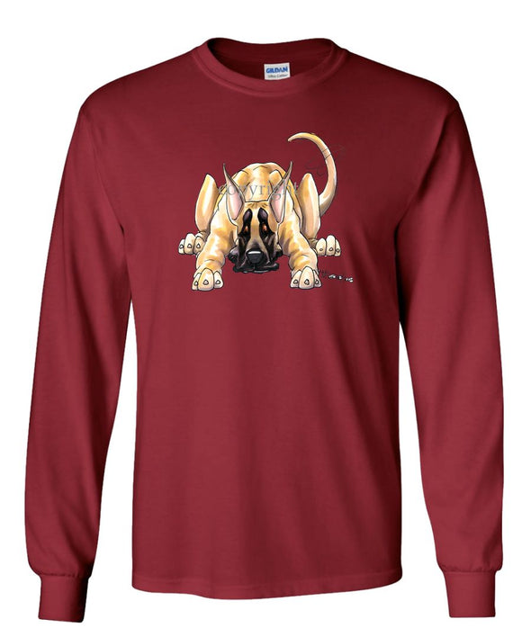 Great Dane - Rug Dog - Long Sleeve T-Shirt